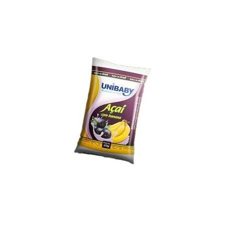 Bebida láctea unibaby sabor acai com banana pacote 850g