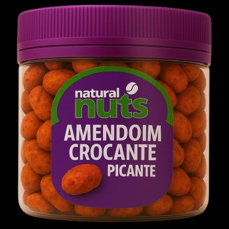 Amendoim Crocante Natural Nuts Picante 250G