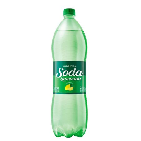 Refrigerante soda antarctica limonada garrafa 2l