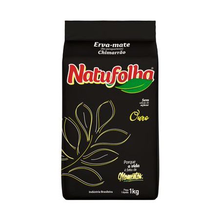 Erva-mate Chimarrão Ouro Natufolha Pacote 1KG