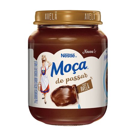 SOBREMESA MOÇA 215G AVELÃ