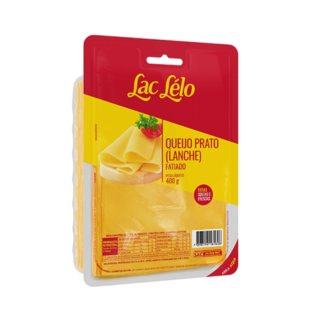 QUEIJO LAC LELO 400G LANCHE FATIAD