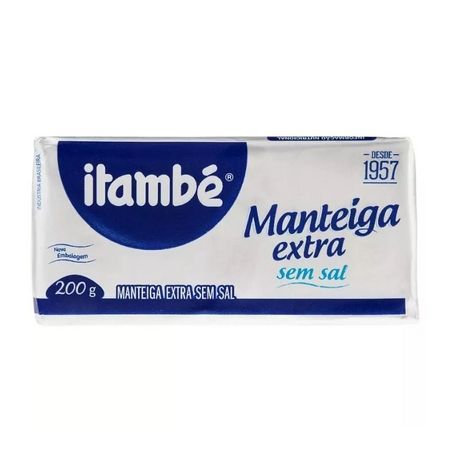 MANTEIGA EXTRA ITAMBE S/SAL 200G