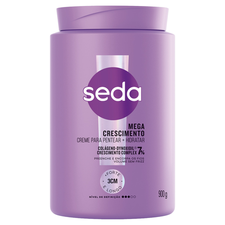 Creme para Pentear Seda Mega Crescimento 900ml