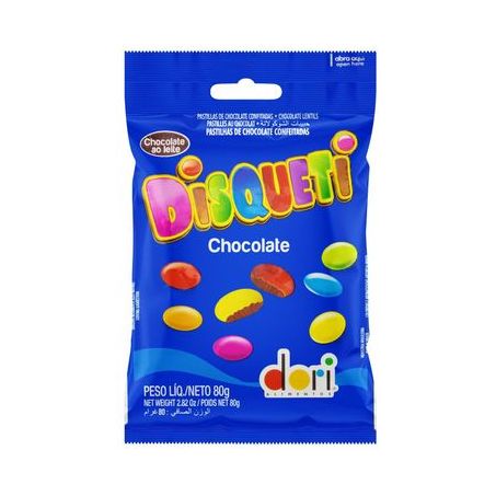 PASTILHA DORI DISQUETE LOVE 80G