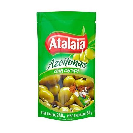 Azeitona Verde Atalaia Com Caroco 150g