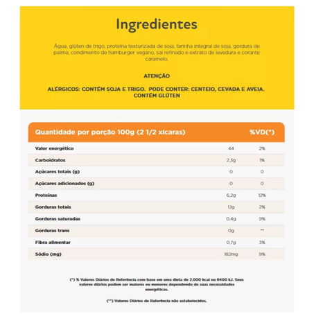 Carne Vegetal 400g  - SuperBom 360-1