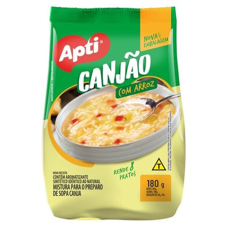 Sopão canjão c/arroz apti 180g