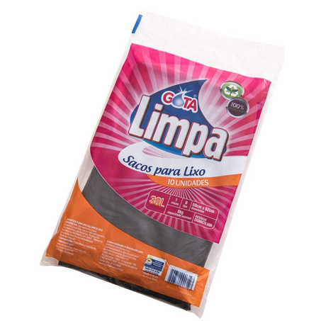 SACO LIXO GOTA LIMPA 10X30L UN