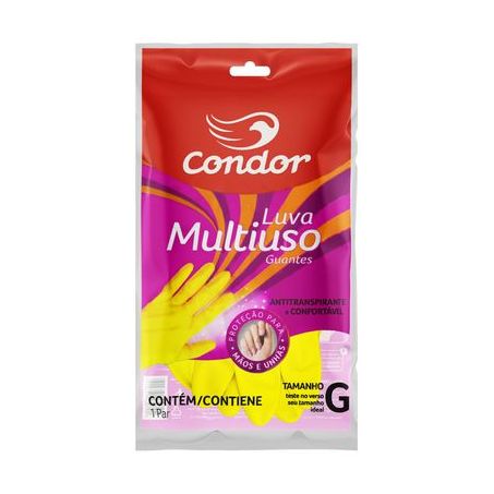 Luva Multiuso Amarela Condor G