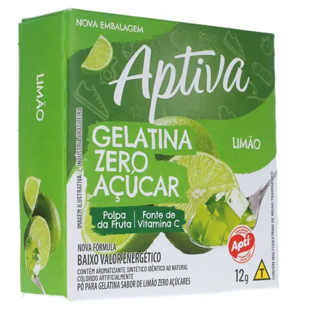 Gelatina apti limão zero açúcar 12g 360-32