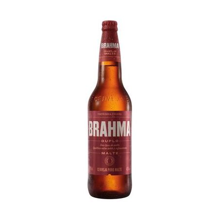 BRAHMA DUPLO MALTE 600 ML | apenas o líquido