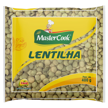 LENTILHA MASTER COOK carol PACOTE 400G