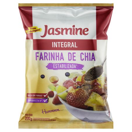 FARINHA DE CHIA INTEGRAL JASMINE