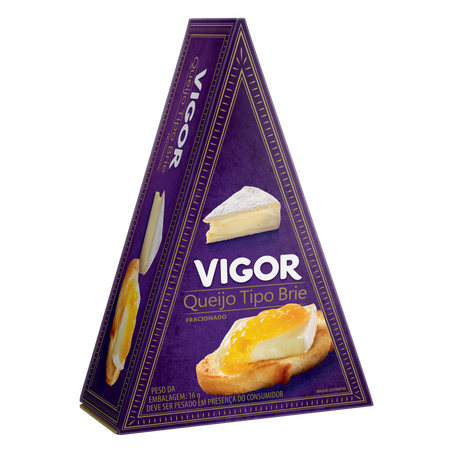 Queijo Brie Vigor 120g Fracionado