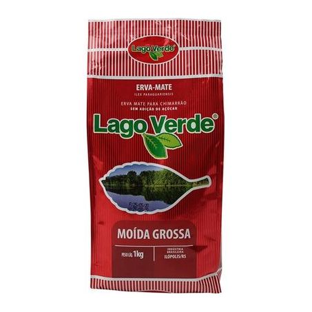 Erva 1kg Lago Verde Moida Grossa