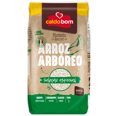 Arroz caldo bom 500g seleção especial arboreo