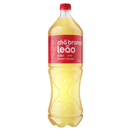 Chá Branco Lichia Leão Zero Açúcar 1,5L