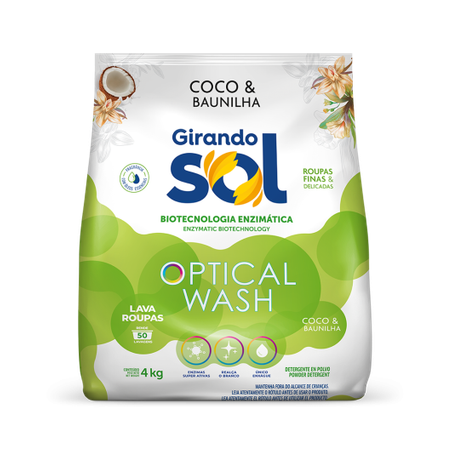Lava roupa po coco/bauni girando sol 4kg