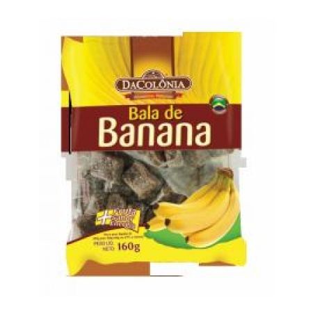 BALA DACOLÔNIA BANANA 160G