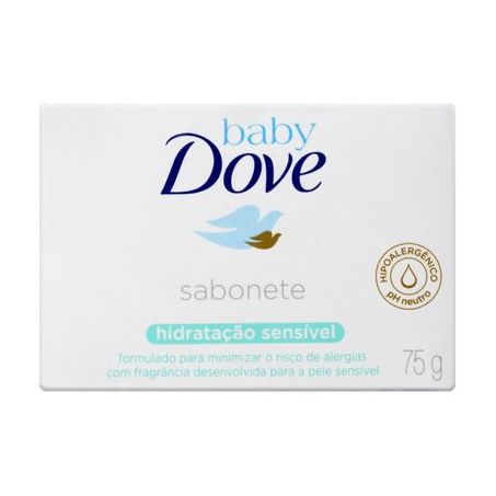 SABONETE DOVE BABY 75G HIDRATACAO SENSIVEL