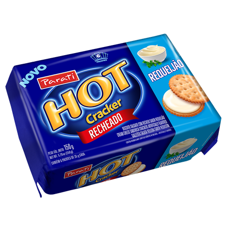 Bisc parati hot cracker 150g requeijao