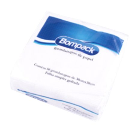 GUARDANAPO BOM PACK PAPEL 30X30 50UN