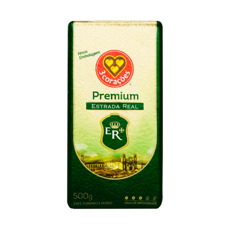 Café Estrada Real 3 Corações 500g - Premium - A Vácuo