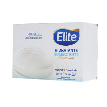SABONETE EM BARRA ELITE HIDRATANTE CUIDADO SUAVE CAIXA 85G 360-3