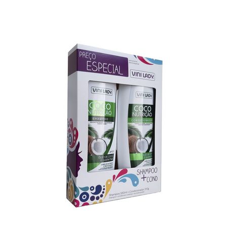 Kit sham+cond vini lady coco nutri