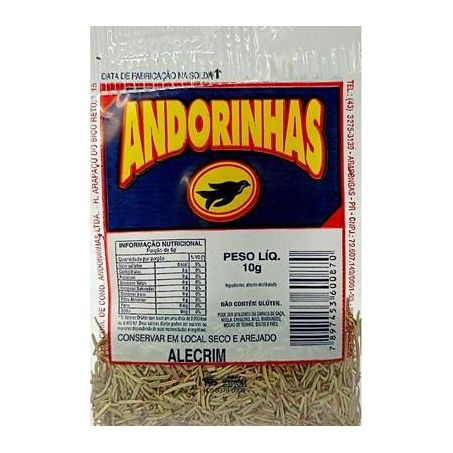 Erva Andorinhas 10g Alecrim 