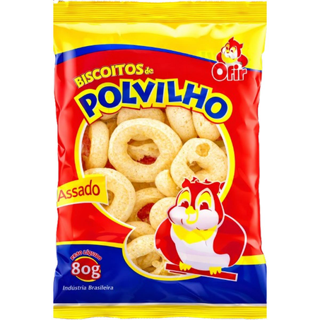 Biscoito de Polvilho Ofir 80g - Rosca