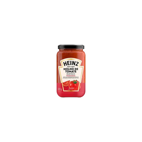 Molho Tomate Heinz Rústica Tradicional Vidro 320g