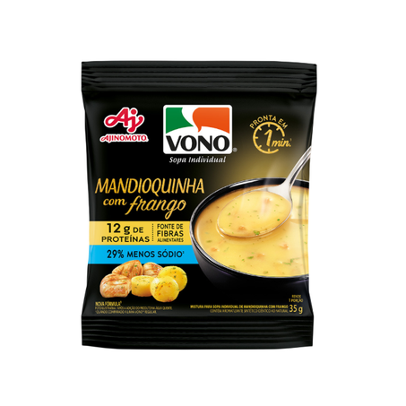 Sopa Vono Mandioquinha com Frango 35g
