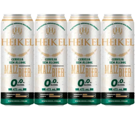 Cerveja heikel pcc/12x473ml latao malzbier zero alcool