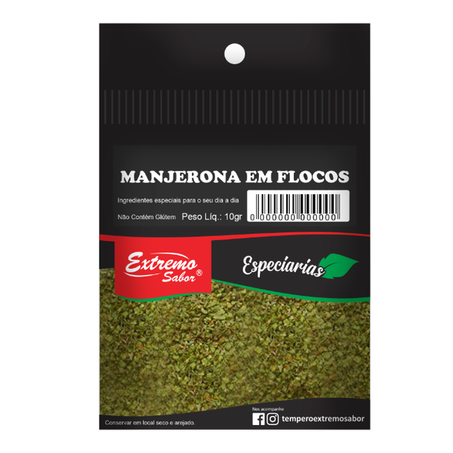 MANJERONA EXTREMO SABOR CARTELA 10G