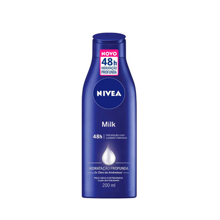LOÇÃO HIDRATANTE NIVEA BODY MILK EXTRA SECA 200ML