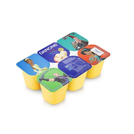 BEBIDA LÁCTEA DANONE KIDS POLPA DE BANANA E MAÇÃ 510G