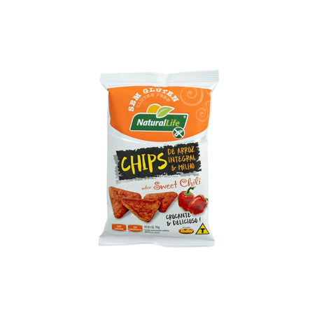 Chips NaturalLife Páprica S/Glúten 70g
