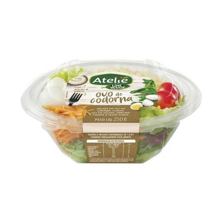 Salada Ateliê Ovo de Codorna 250G