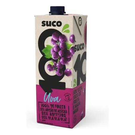 Suco 100 Uva 1L