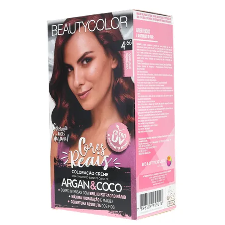 Tintura Beauty Color 4.66 Vermelho Profundo 360-4