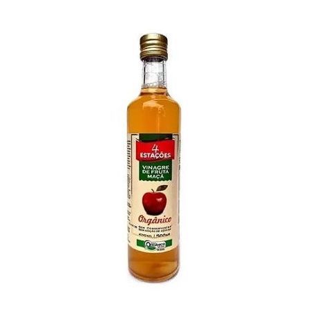VINAGRE DE MACA ORGANICO  4 ESTACOES 500ML