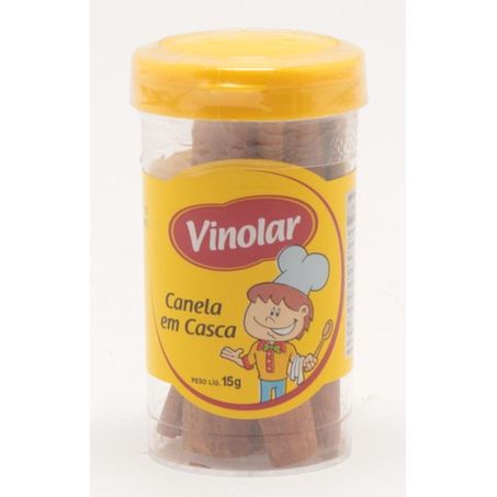 VINOLAR CANELA EM CASCA 15G
