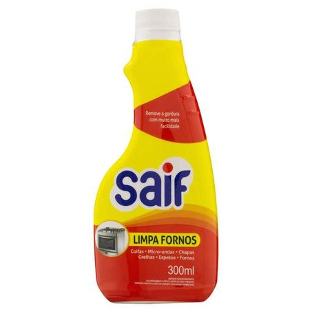 Limpador saif limpa fornos refil 300ml