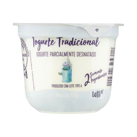 Iogurte letti a2 130gr natural
