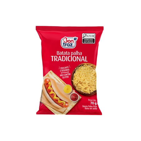 Batata Palha Bontraz Tradicional 70g 