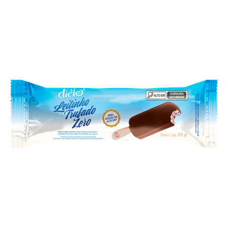 Picolé de Leitinho Trufado Zero Dielo 55g