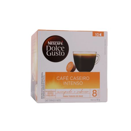 Cápsula Dolce Gusto Caseiro Intenso C/10 90g 360-58