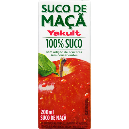 Suco Yakult 200ml - Maçã - TP